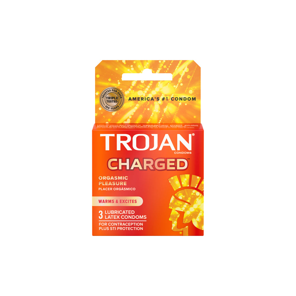 Trojan Intensified Charged 3's | 22600957010 | Discreet Personal Wellness