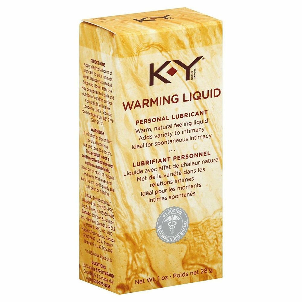 K-Y Warming Liquid 1 oz. | 67981087109 | Discreet Personal Wellness