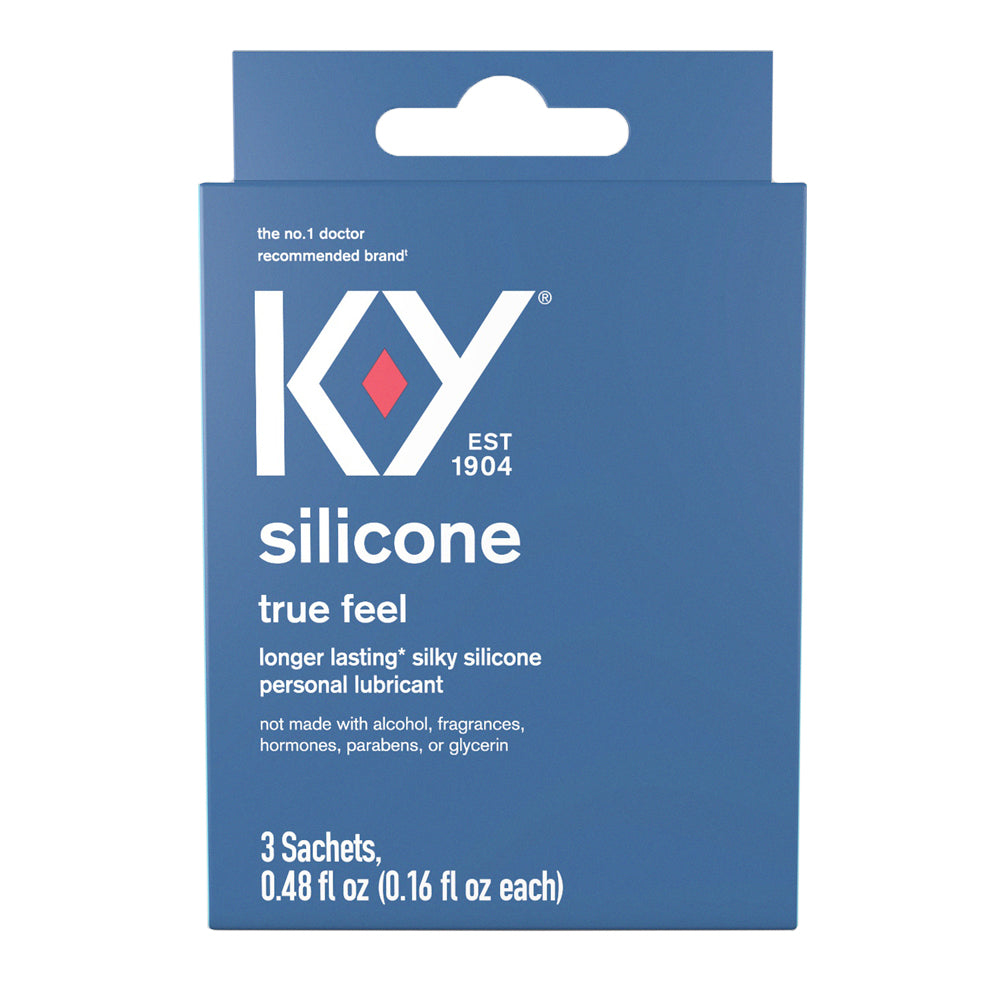 KY True Feel 3Pk Sachet .16 oz. | 67981993745 | Discreet Personal Wellness