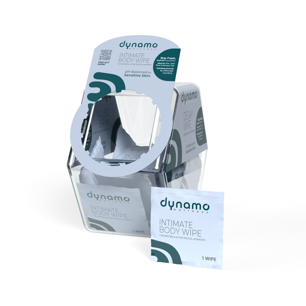 Dynamo Wellness Intimate Body Wipe In Candy Bowl 100 Ct | 10817483018586 | Discreet Personal Wellness