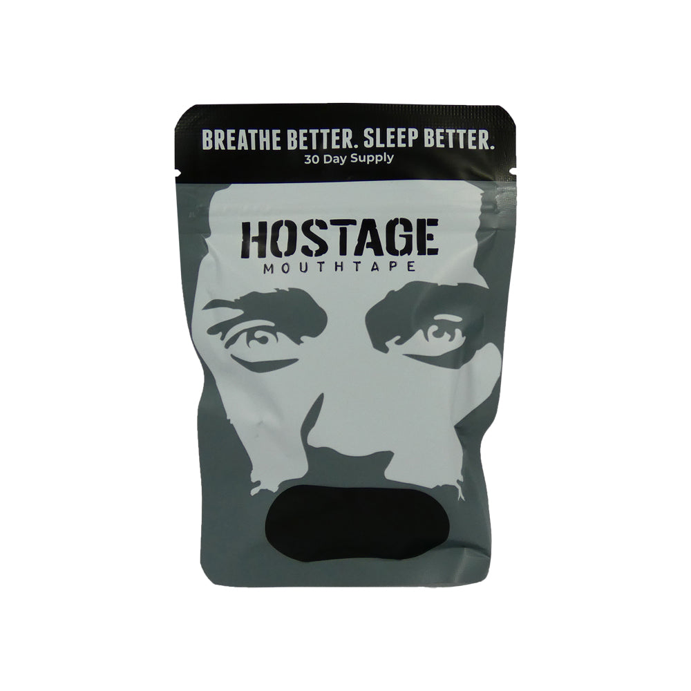 Hostage Mouthtape 30 Day Supply 12Ct | 196852397242 | Discreet Personal Wellness