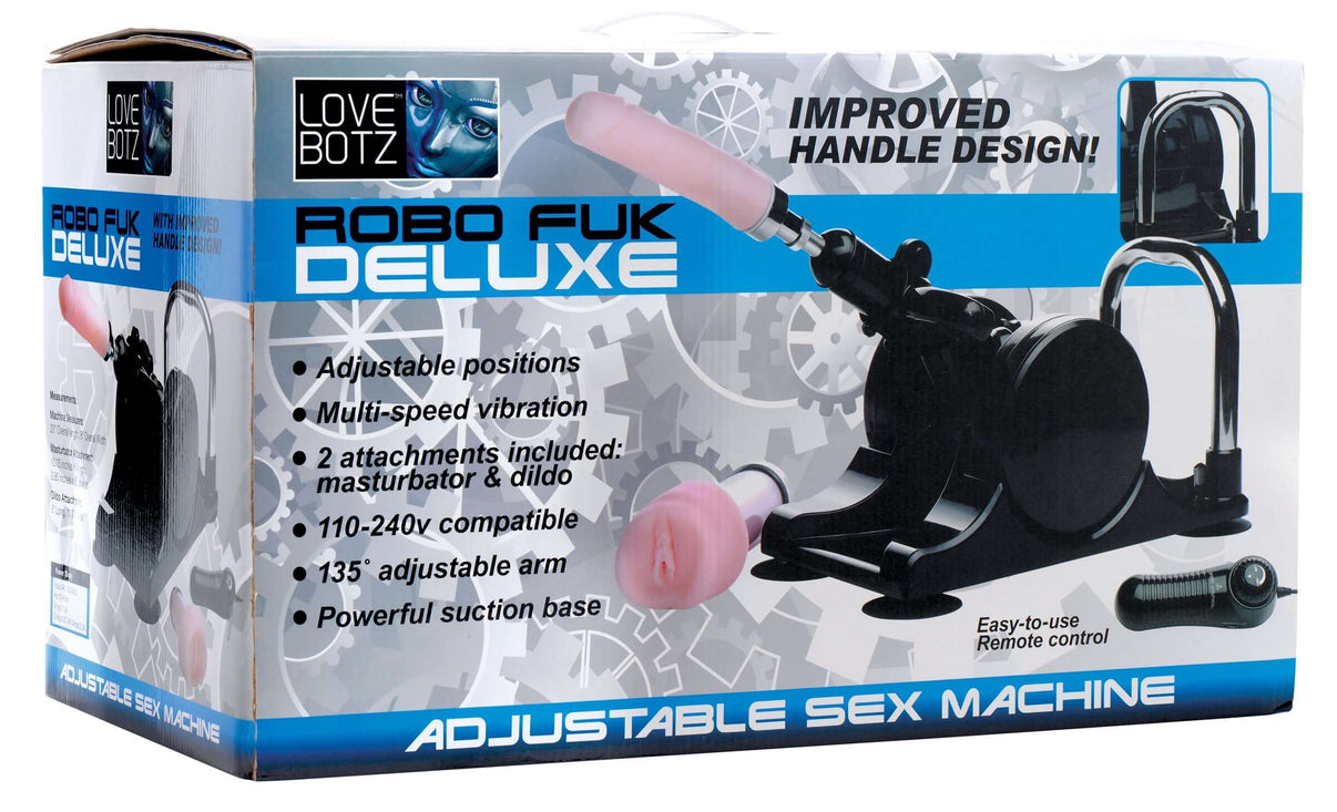 Lovebotz Robo Fuk Deluxe Adjustable Sex Machine | 848518023049 | Discreet Personal Wellness