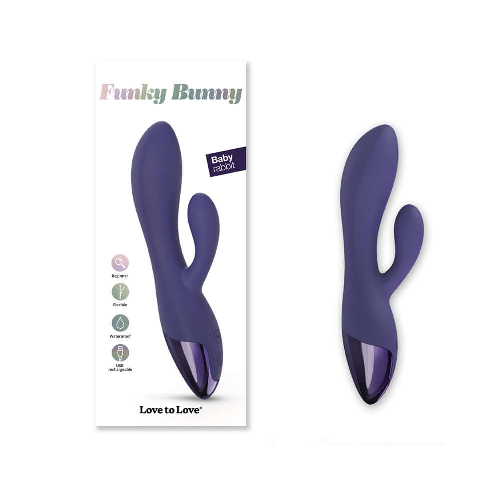 Love To Love Funky Bunny Midnight Indigo | 3700436033067 | Discreet Personal Wellness