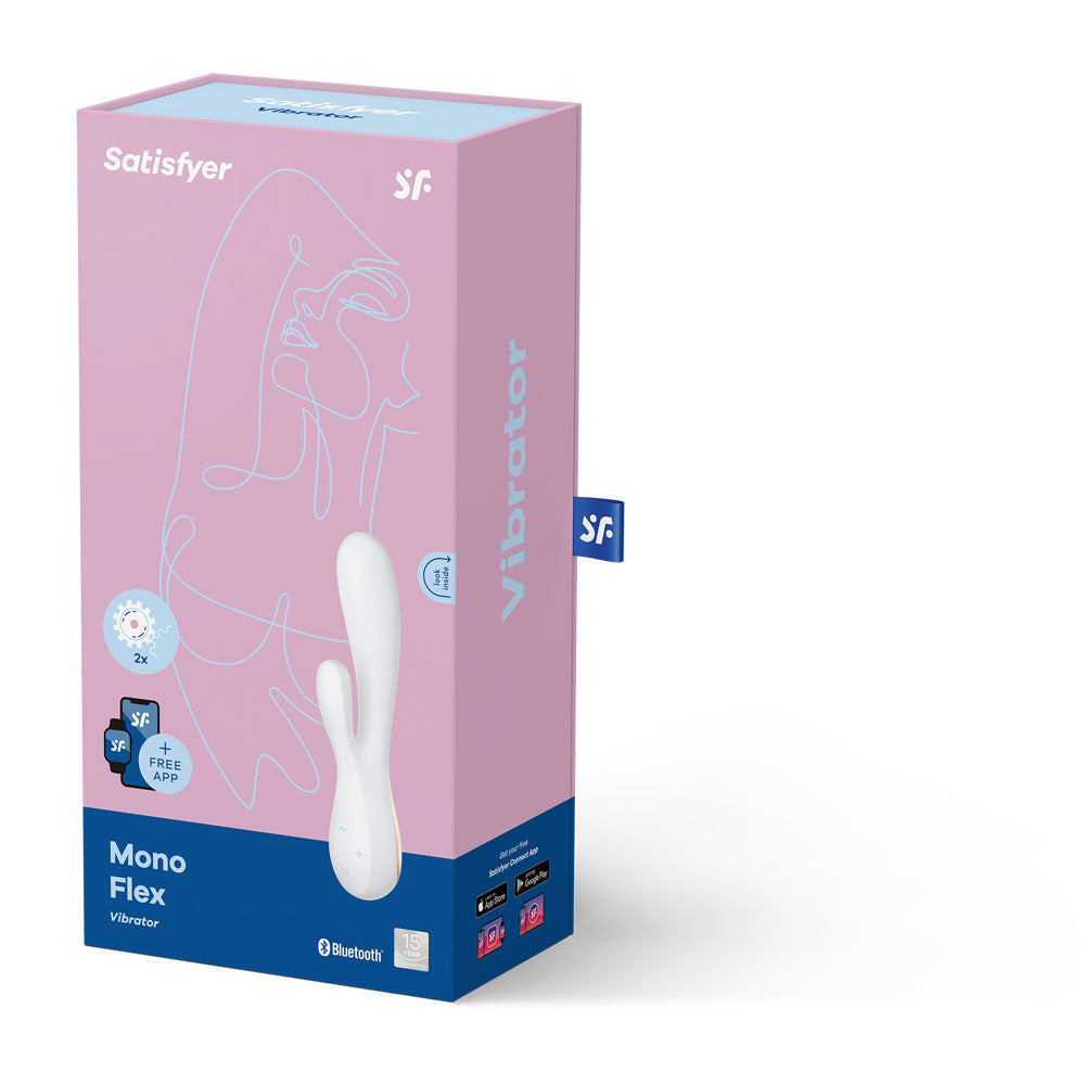 Satisfyer Mono Flex White | 4061504002637 | Discreet Personal Wellness