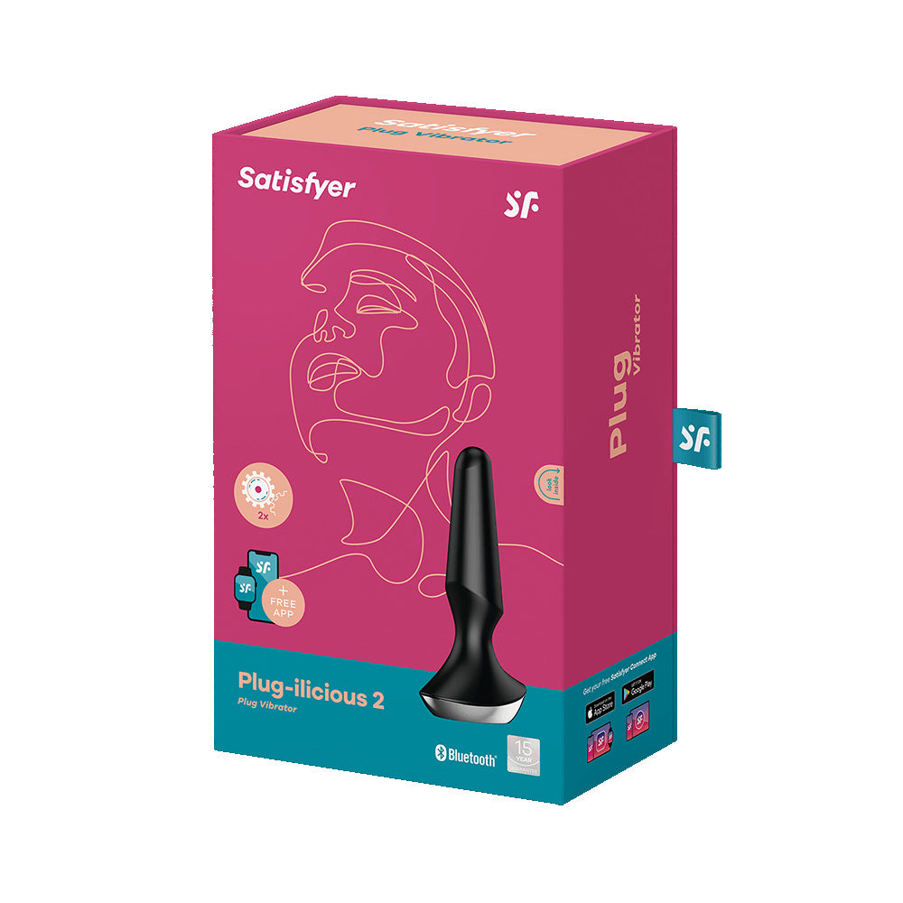 Plug-Ilicious 2 Black | 4061504003283 | Discreet Personal Wellness