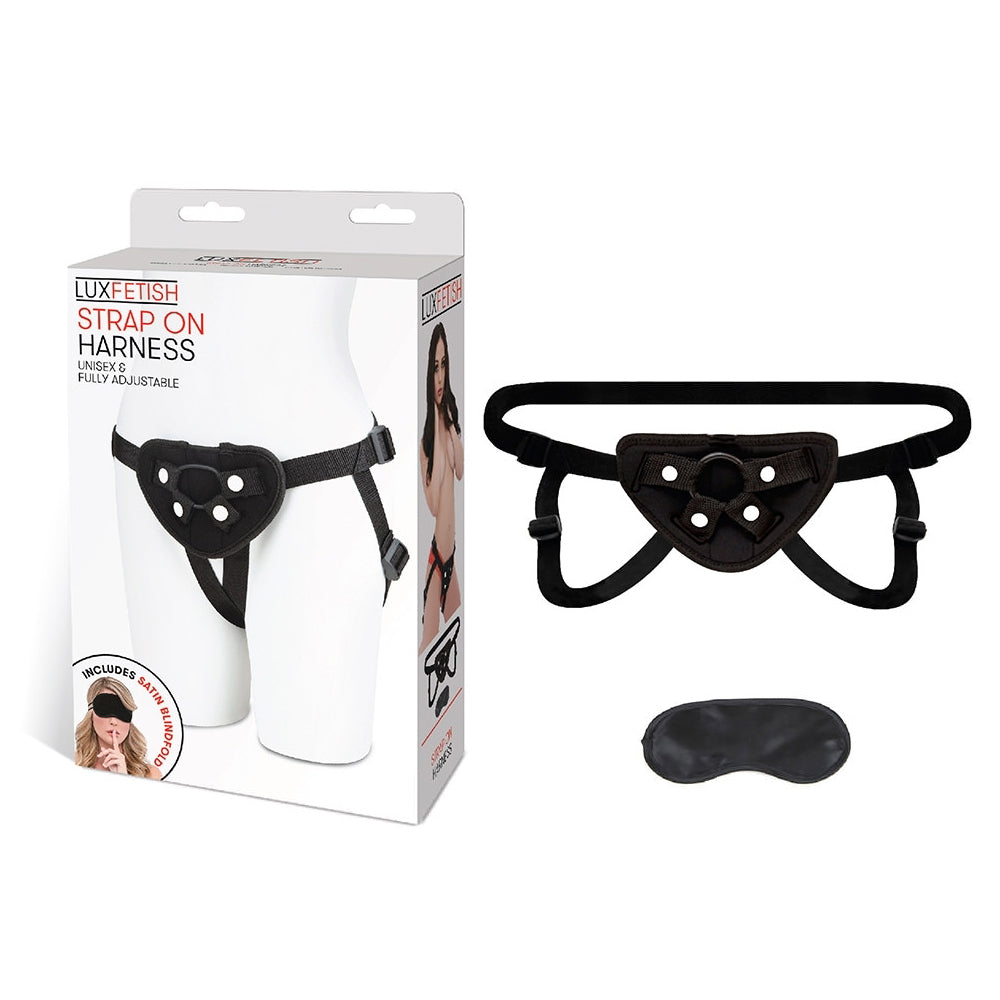 Strap On Harness Black | 4890808042861 | Discreet Personal Wellness