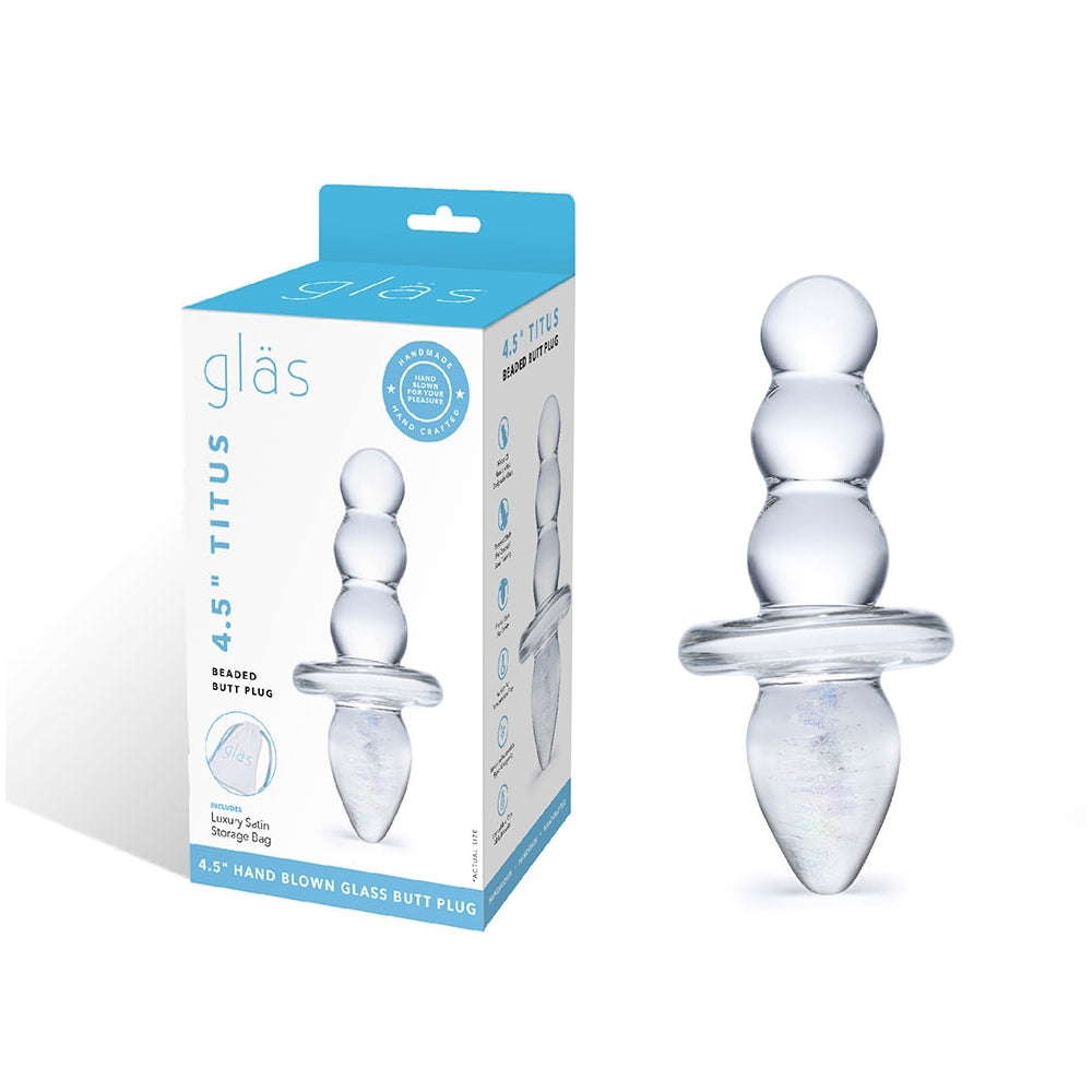Titus Beaded Butt Plug | 4890808062845 | Discreet Personal Wellness