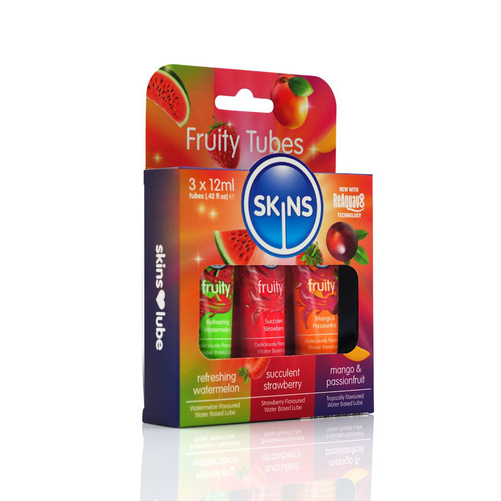Skins 12 ml. Sampler Tubes Fruity 3Pk | 5037353010344 | Discreet Personal Wellness
