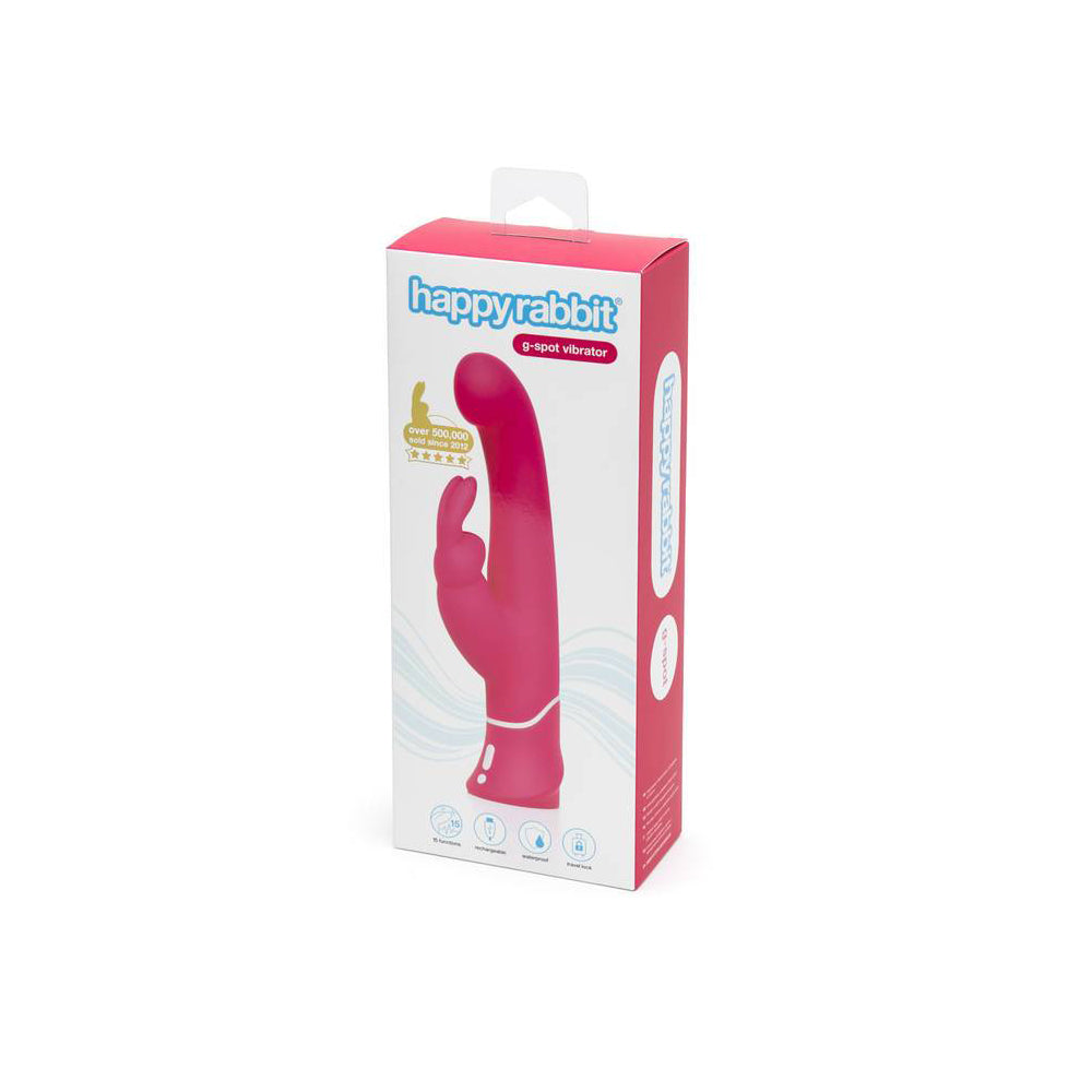 Happy Rabbit G-Spot Pink | 5060020001215 | Discreet Personal Wellness