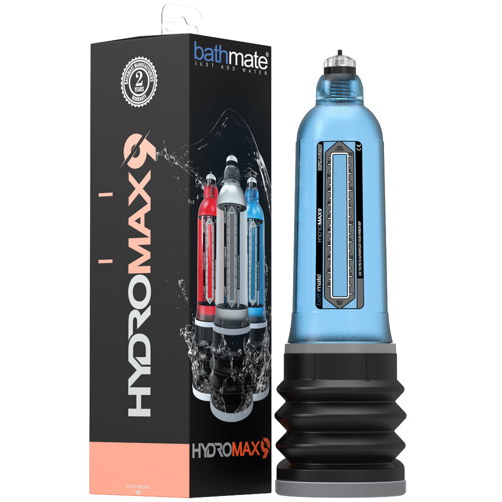Hydromax 9 Aqua Blue | 5060140209386 | Discreet Personal Wellness