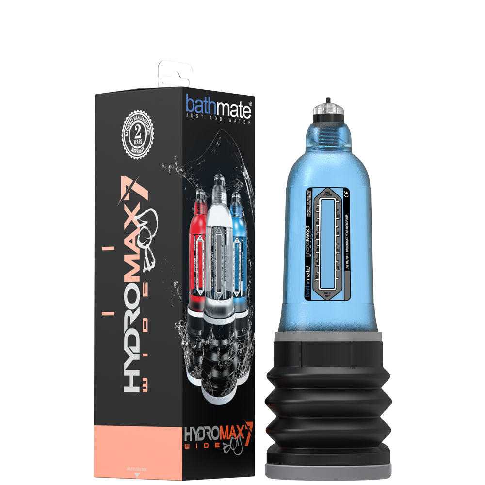 Hydromax7 Wide Boy Blue | 5060140209485 | Discreet Personal Wellness