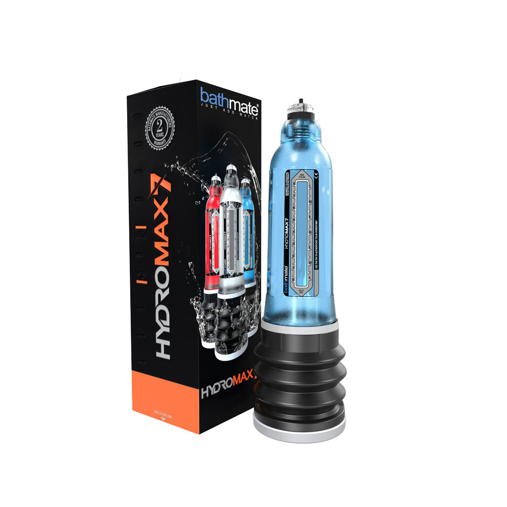 Hydromax 7 Aqua Blue | 5060140209607 | Discreet Personal Wellness