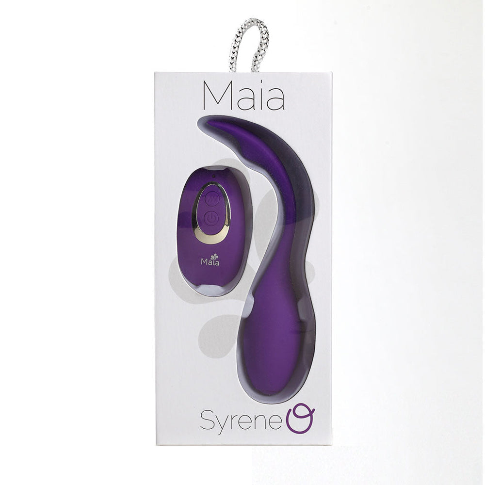 Syrene Remote Control Luxury USB Rechargeable Bullet Vibrator Neon Purple | 5060311472427 | Discreet Personal Wellness