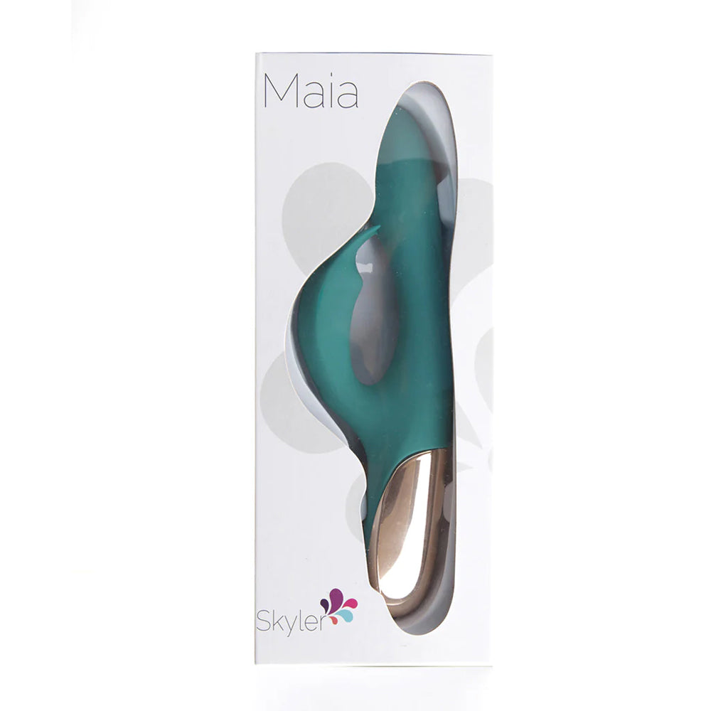 Maia Skyler USB Rechargeable Silicone Bendable Rabbit | 5060311472571 | Discreet Personal Wellness