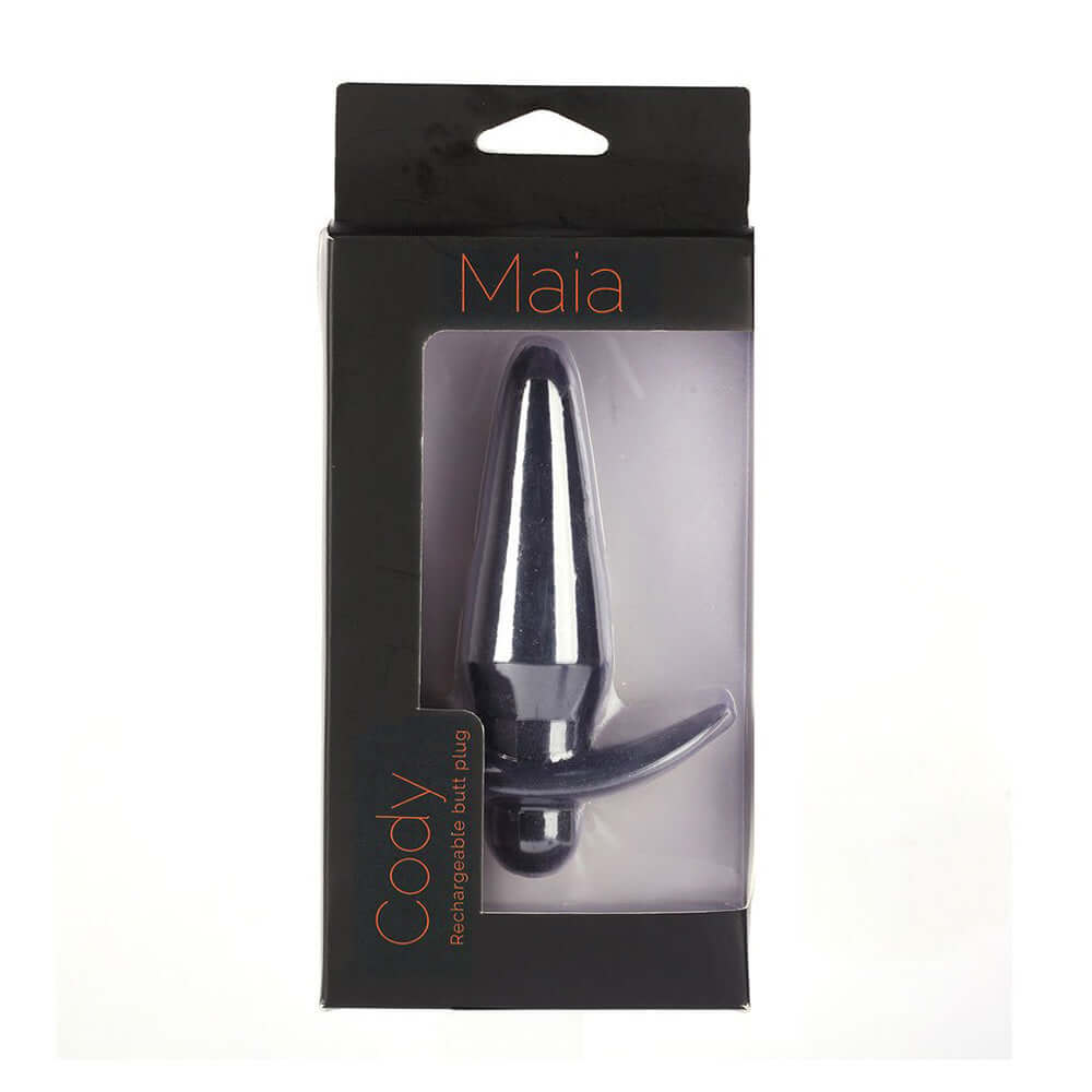 Cody Silicone 10-Function Vibrating Anal Plug | 5060311472786 | Discreet Personal Wellness