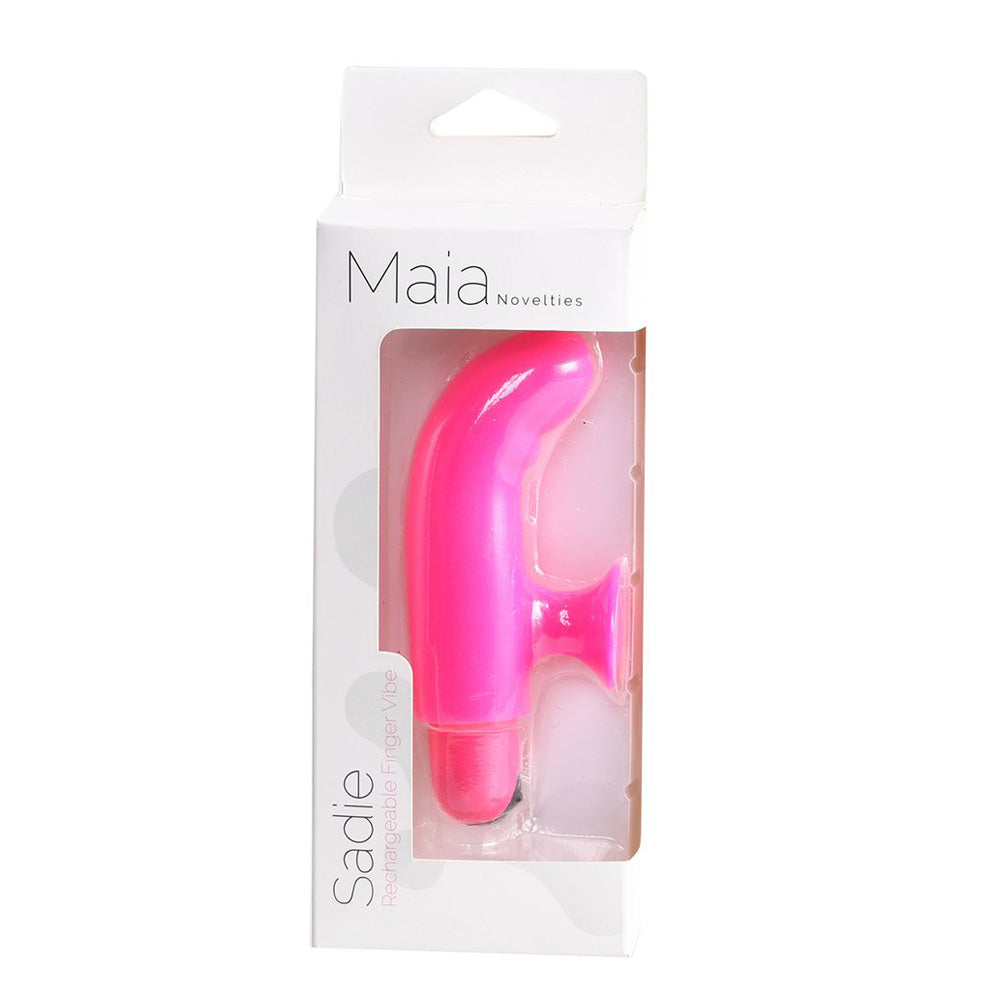 Sadie 10-Function Silicone Rechargeable Finger Vibrator | 5060311473035 | Discreet Personal Wellness