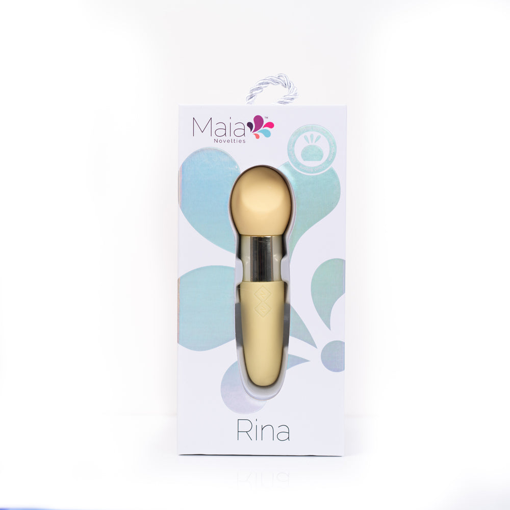 Maia Rina Yellow | 5060311473912 | Discreet Personal Wellness