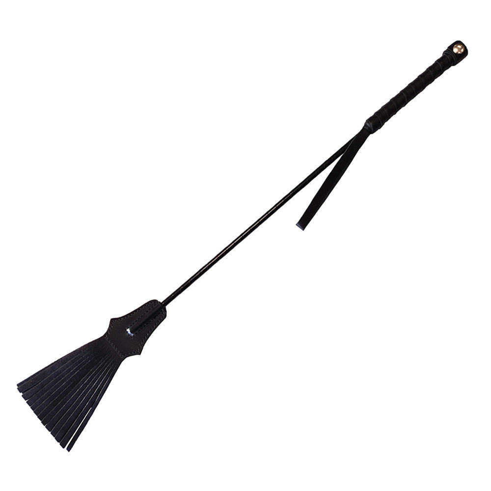Tasselled Riding Crop Black | 5060404819399 | Discreet Personal Wellness