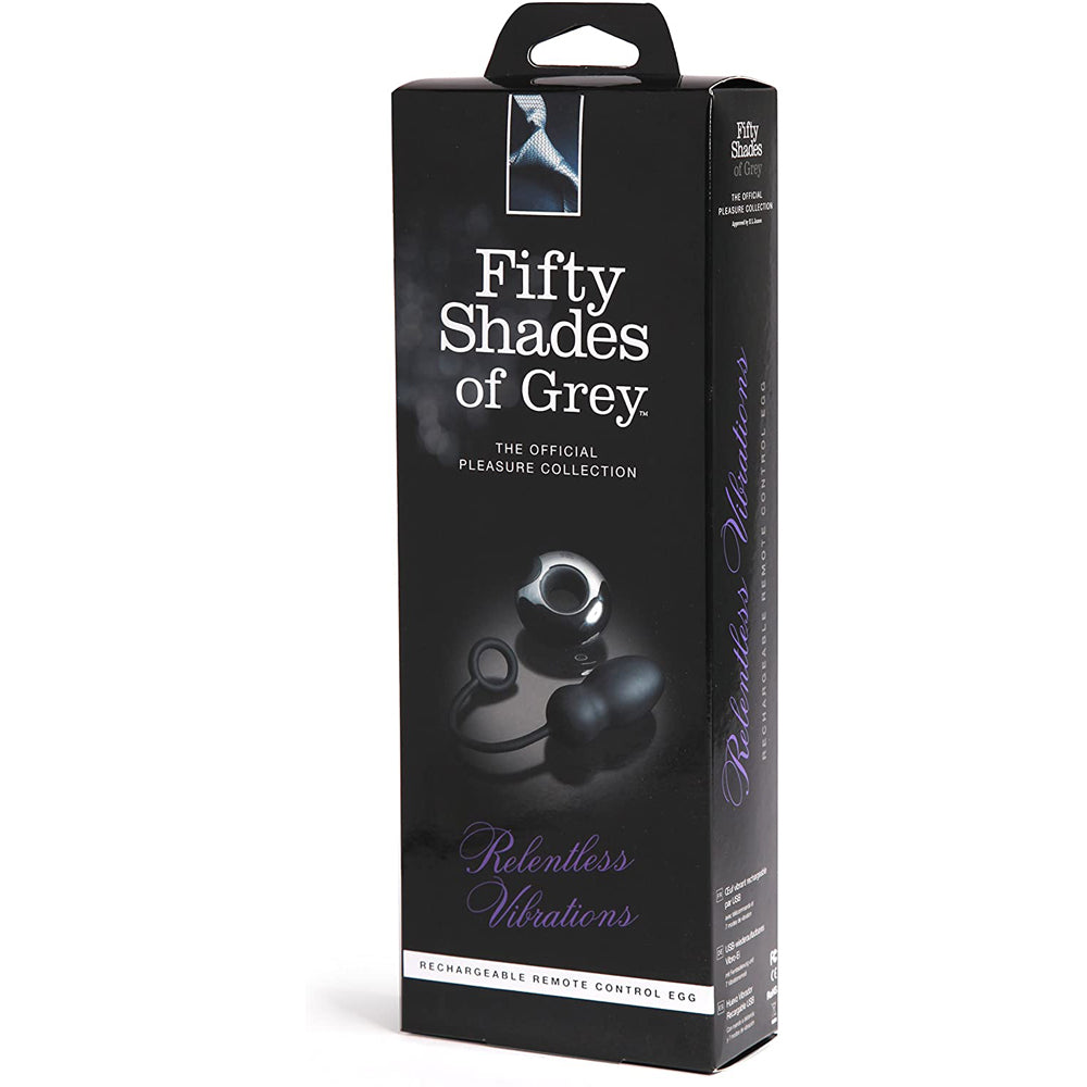 Fifty Shades Of Grey Relentless Vibrations Remote Control Couples Vibe | 5060462638673 | Discreet Personal Wellness
