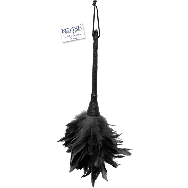 Fetish Fantasy Series Frisky Feather Duster Black | 603912274035 | Discreet Personal Wellness