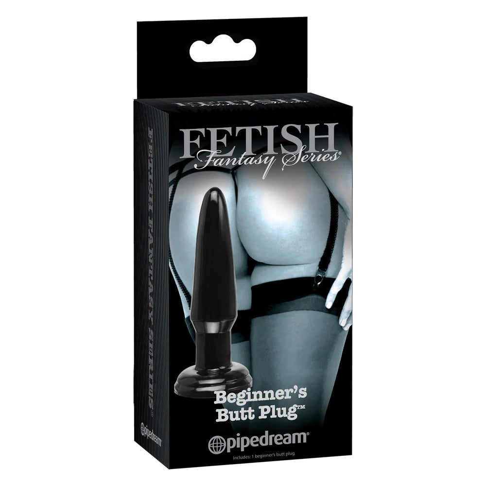 Fetish Fantasy Series Limited Edition Beginner's Butt Plug Black | 603912320589 | Discreet Personal Wellness
