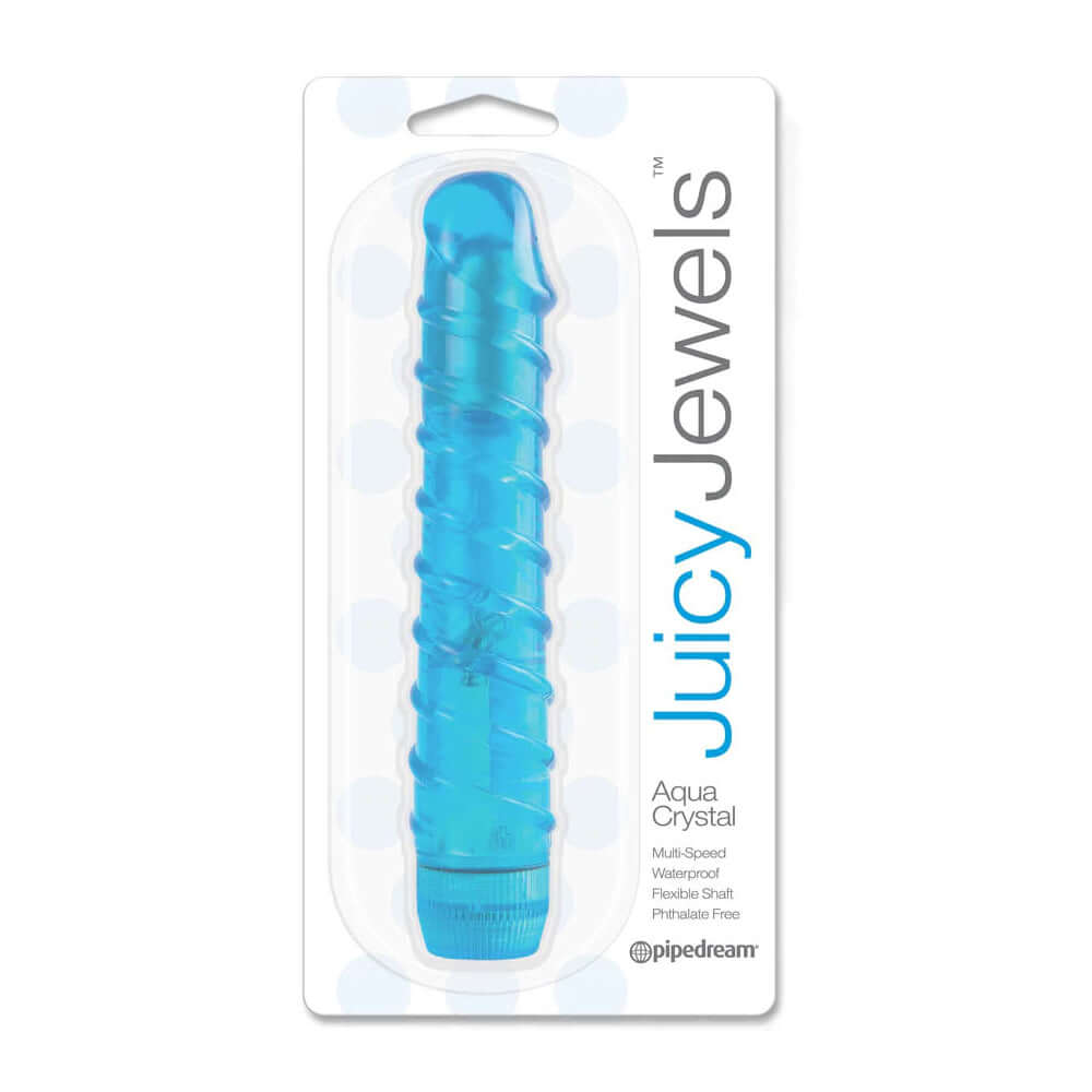 Juicy Jewels Aqua Crystal Blue | 603912323399 | Discreet Personal Wellness