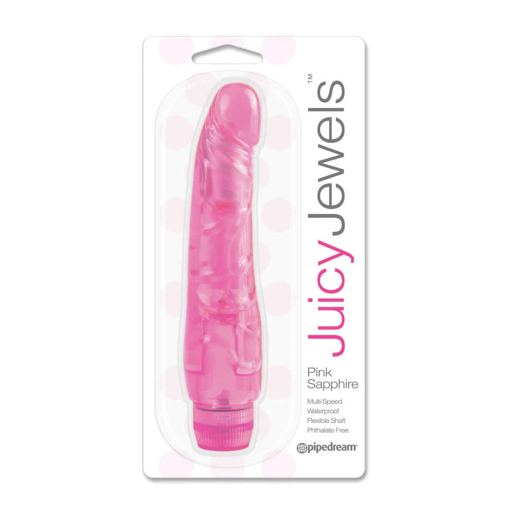 Juicy Jewels Pink Sapphire Dark Pink | 603912323429 | Discreet Personal Wellness