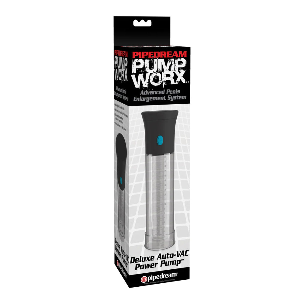Pump Worx Deluxe Auto-Vac Pump | 603912342918 | Discreet Personal Wellness