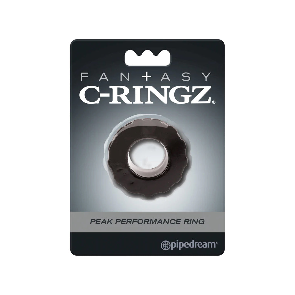 Fantasy C-Ringz Peak Performance Ring Black | 603912747874 | Discreet Personal Wellness