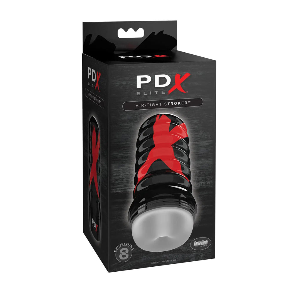 Pdx Elite Air-Tight Stroker Frosted | 603912775099 | Discreet Personal Wellness