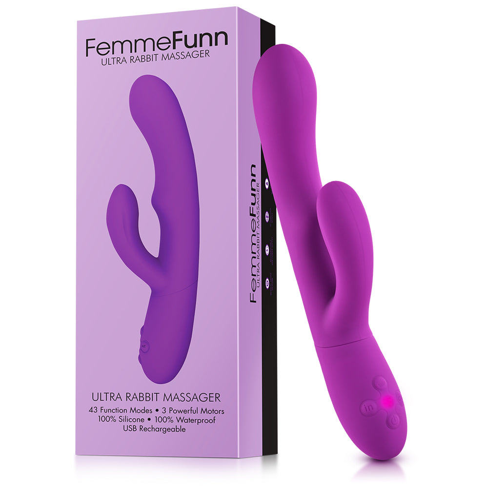 Femmefunn Ultra Rabbit Purple | 617353155648 | Discreet Personal Wellness