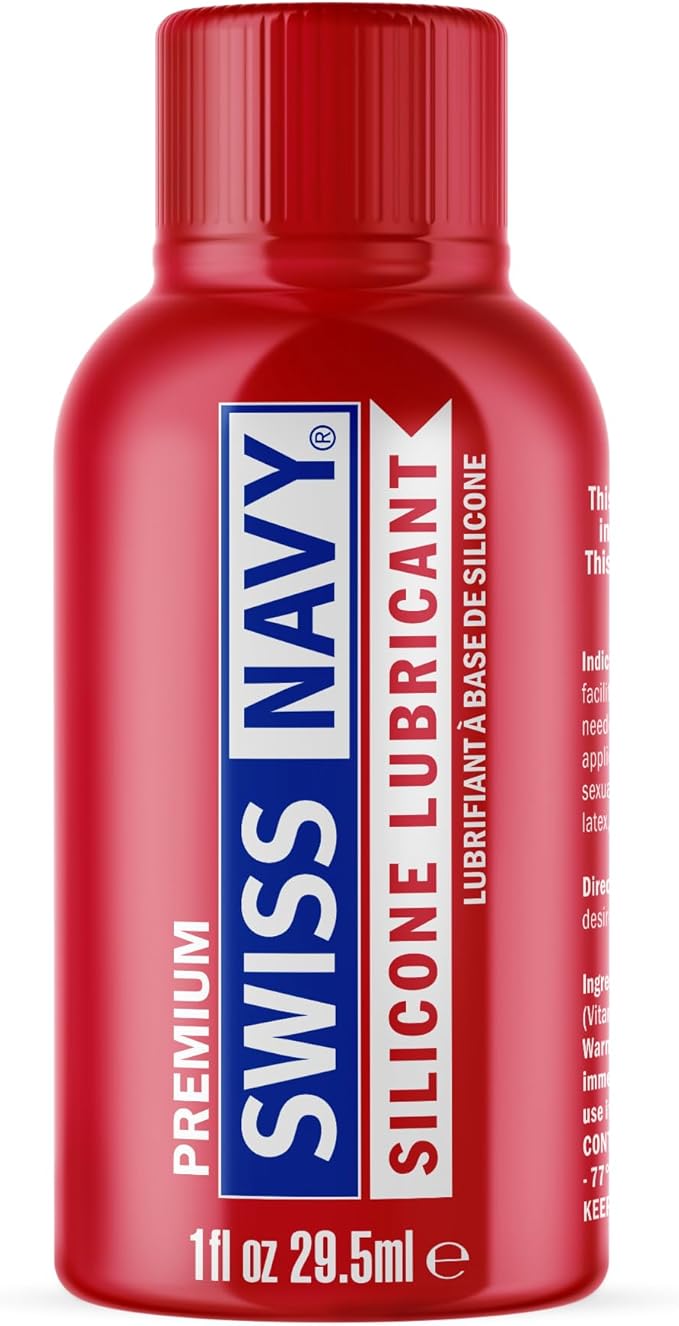 Swiss Navy Silicone Based Lubricant 1 Oz 29.5ml | 699439004149 | Discreet Personal Wellness
