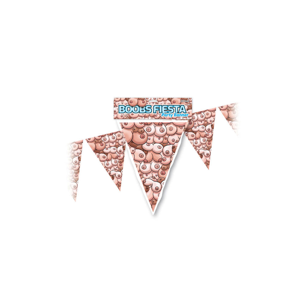 Boobie Fiesta Party Banner | 623849032980 | Discreet Personal Wellness