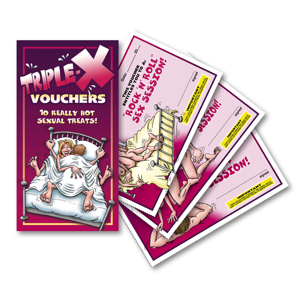 Triple-X Vouchers | 623849070234 | Discreet Personal Wellness