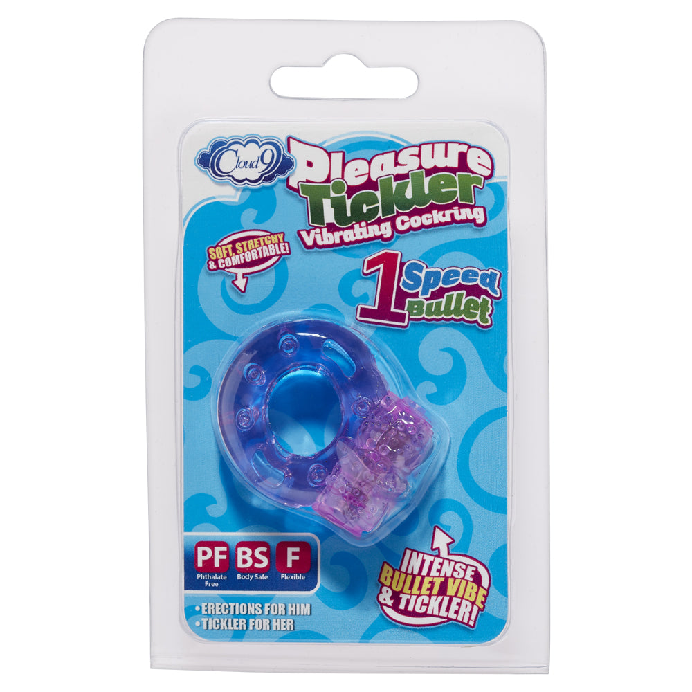 Cloud 9 Pleasure Tickler 1 Speed Purple | 635346638398 | Discreet Personal Wellness