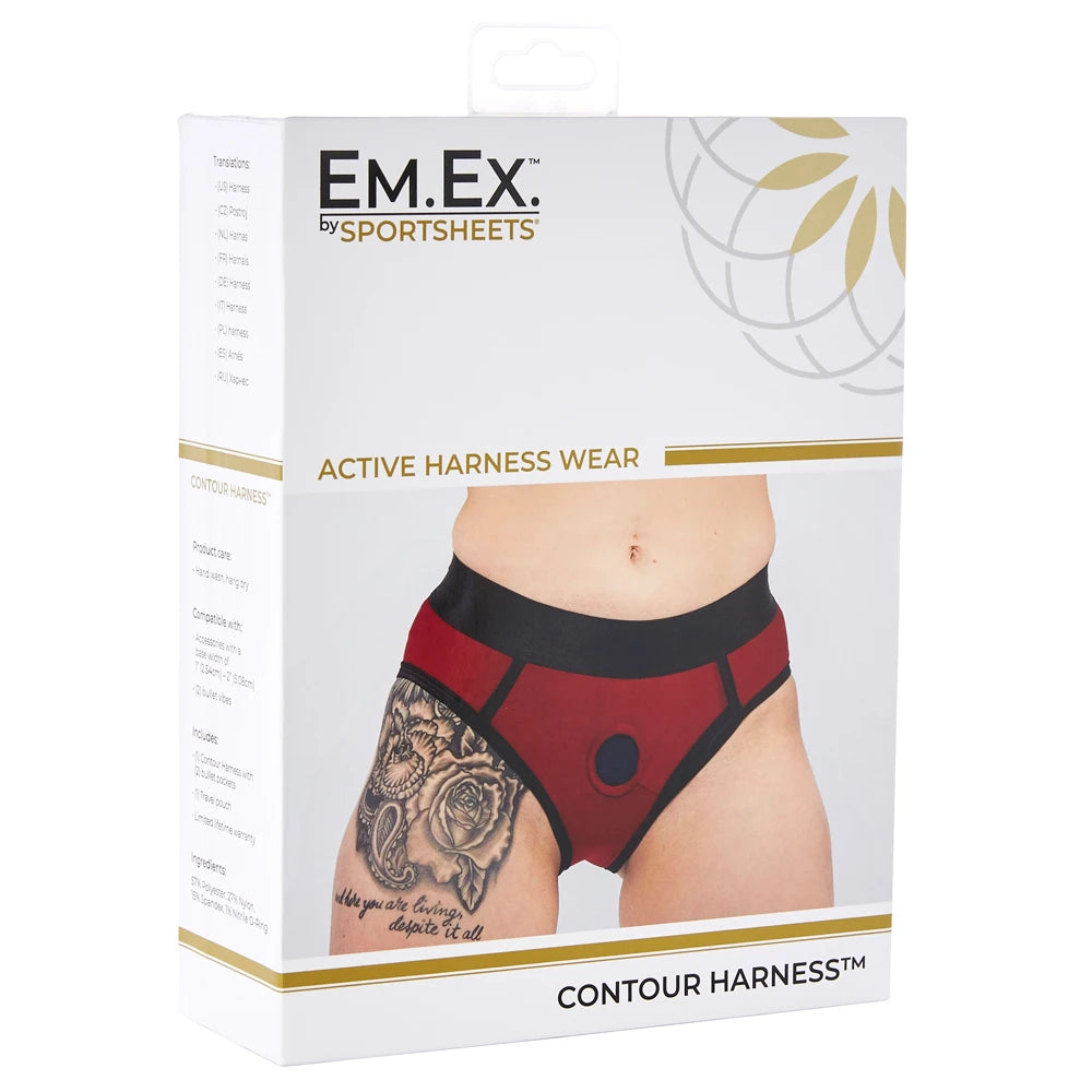 Em.Ex Contour Harness 3Xl | 646709660079 | Discreet Personal Wellness