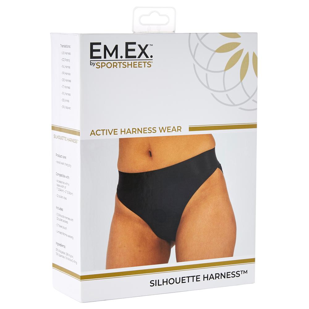 Em.Ex Silhouette Harness 3Xl | 646709661076 | Discreet Personal Wellness