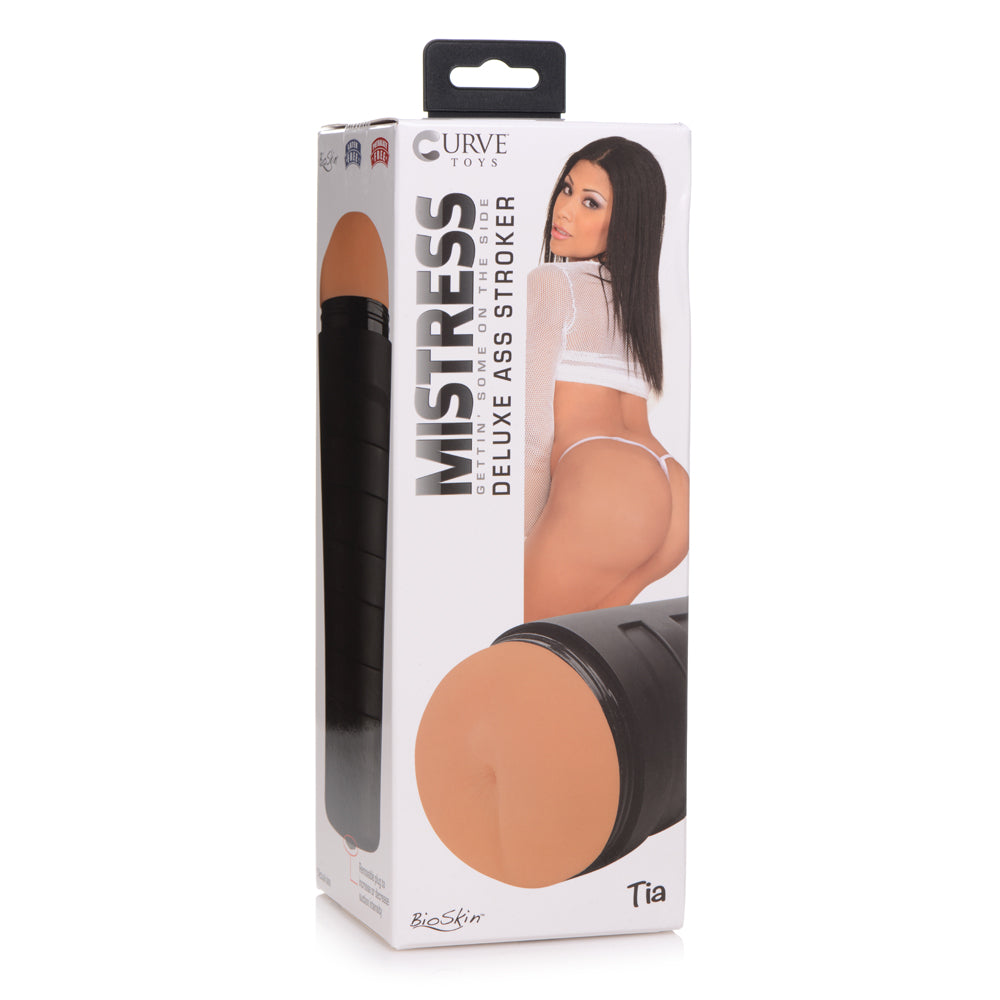 Mistress Tia Deluxe Masturbator Medium | 653078942170 | Discreet Personal Wellness