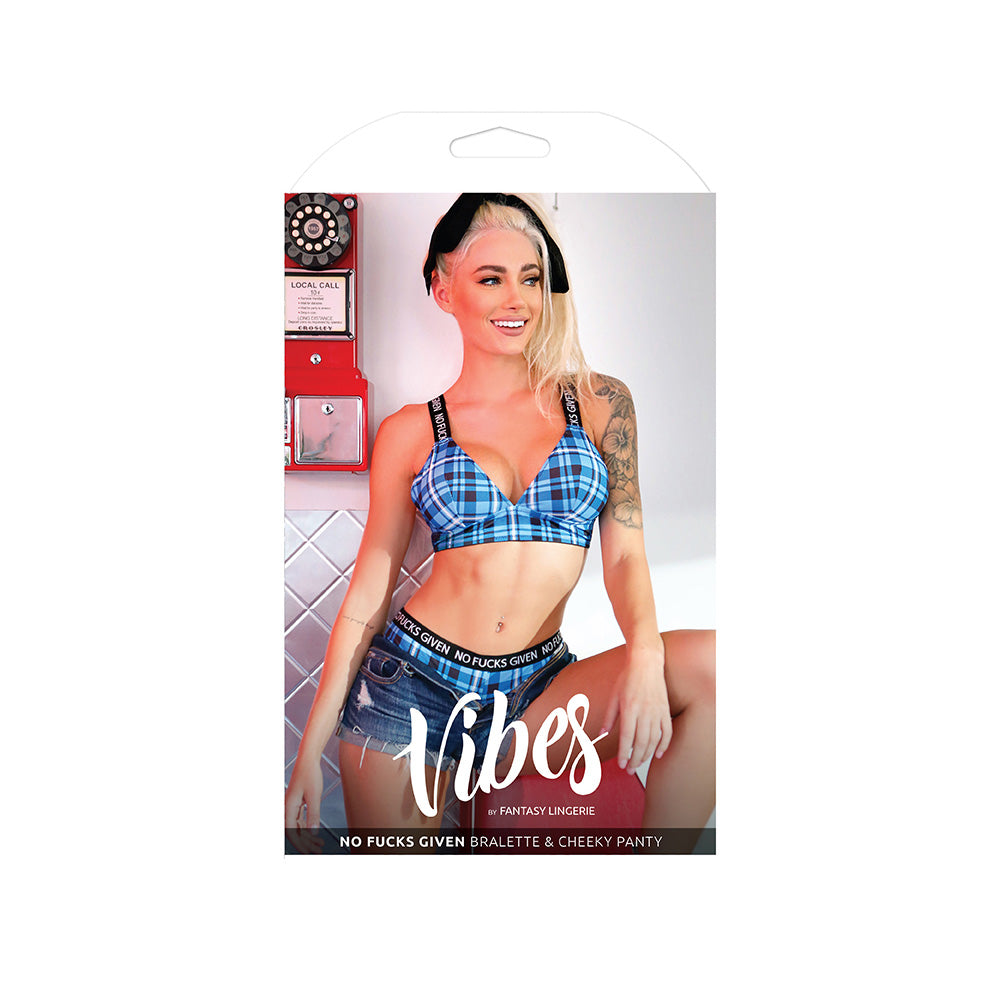 No funs Given Bralette & Cheeky Panty - S/M Boxed | 657447081729 | Discreet Personal Wellness