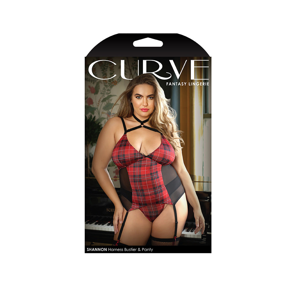 Shannon Harness Bustier & Panty | 657447082269 | Discreet Personal Wellness