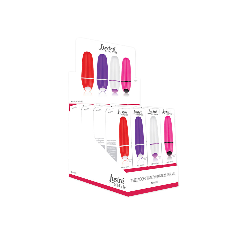 Lustre - 20Pc Mini Vibe Display | 657447090806 | Discreet Personal Wellness