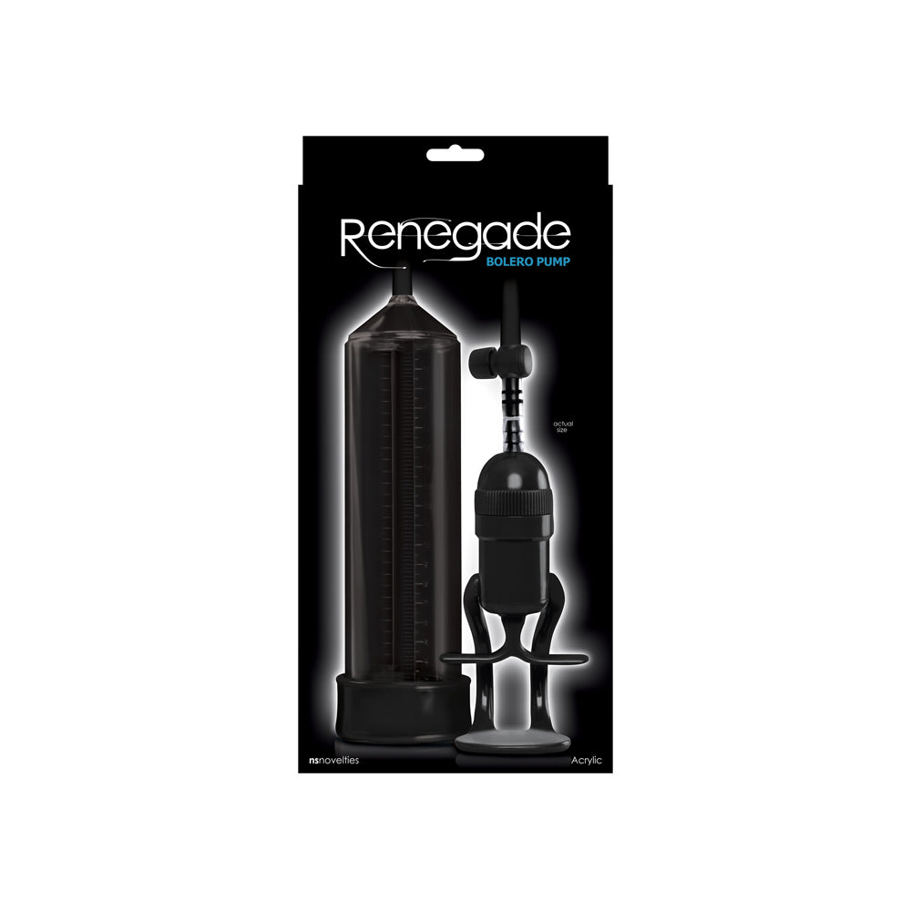 Renegade Bolero Pump Black | 657447097218 | Discreet Personal Wellness