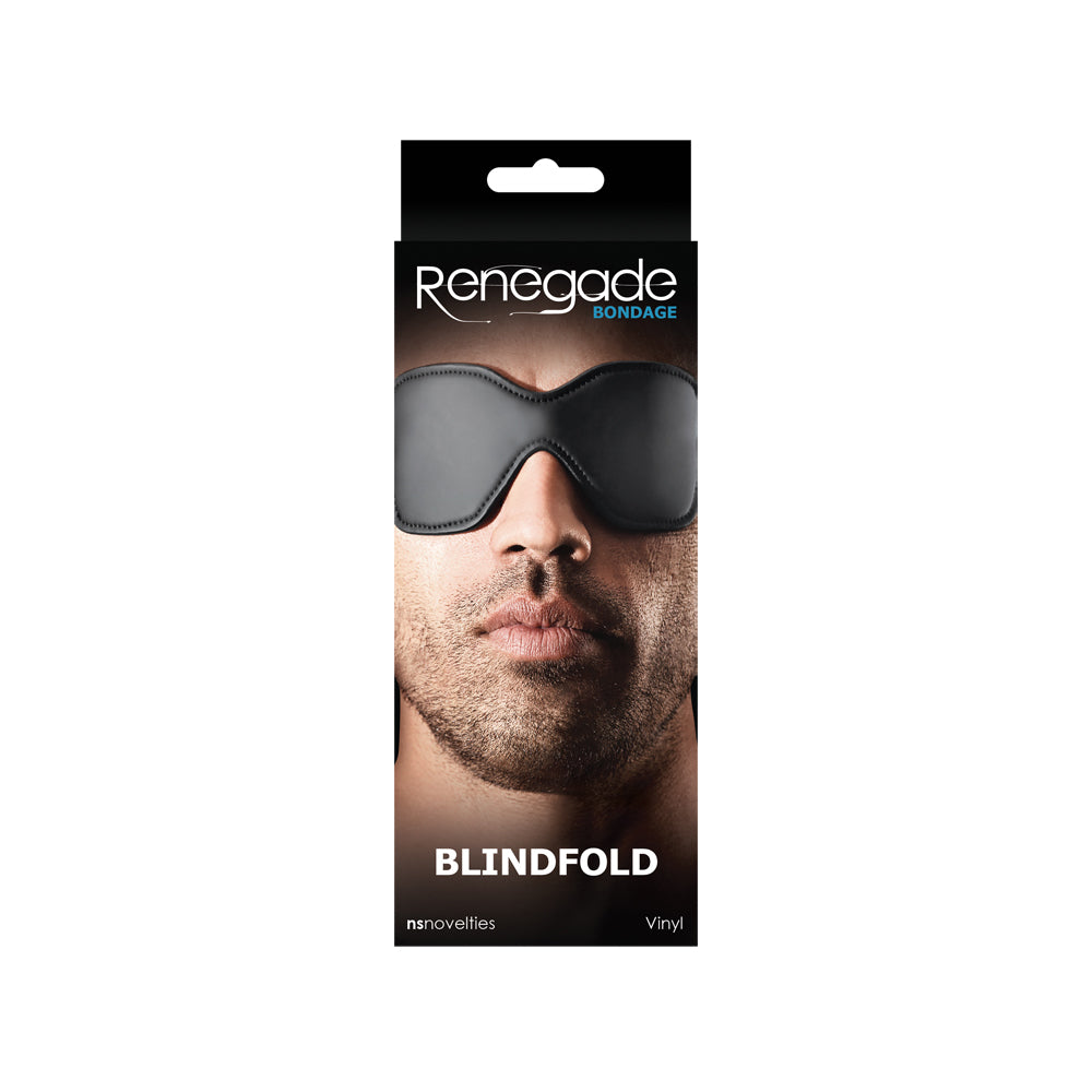 Renegade Bondage Blindfold Black | 657447097690 | Discreet Personal Wellness