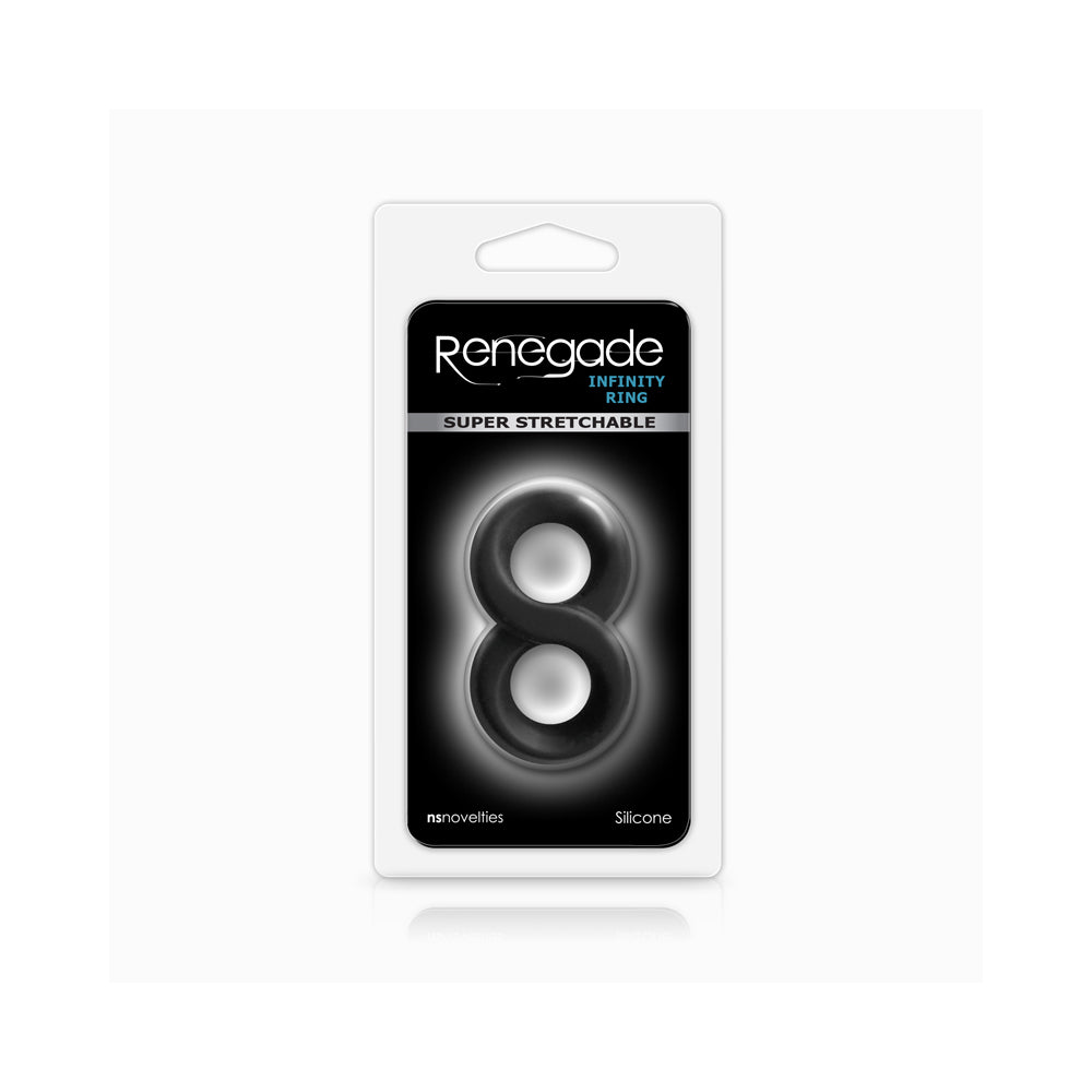 Renegade Infinity Ring Black | 657447099953 | Discreet Personal Wellness