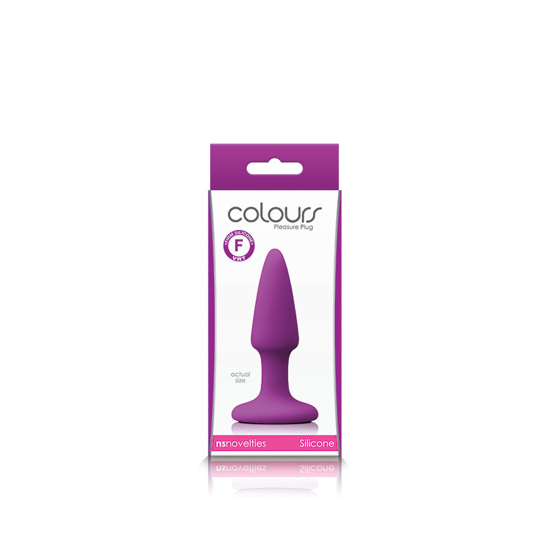 Colours Pleasures Mini Plug Purple | 657447101854 | Discreet Personal Wellness