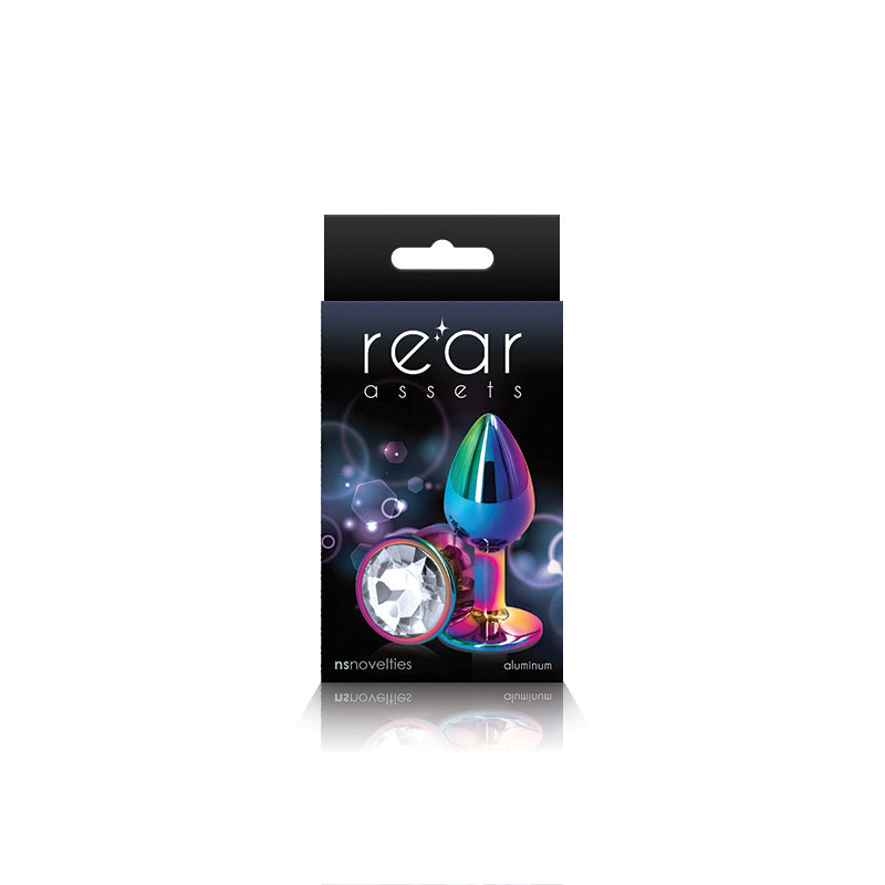 Rear Assets Mulitcolor Small Clear | 657447102943 | Discreet Personal Wellness