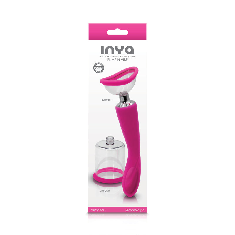 Inya Pump And Vibe Pink | 657447103414 | Discreet Personal Wellness