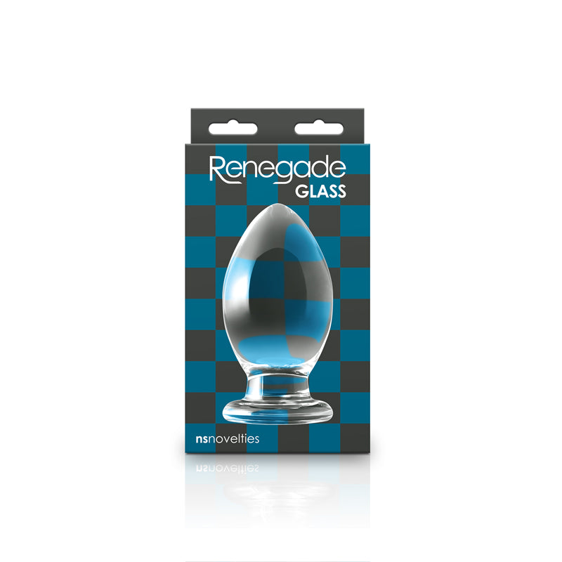 Renegade Glass Bishop Clear | 657447104299 | Discreet Personal Wellness