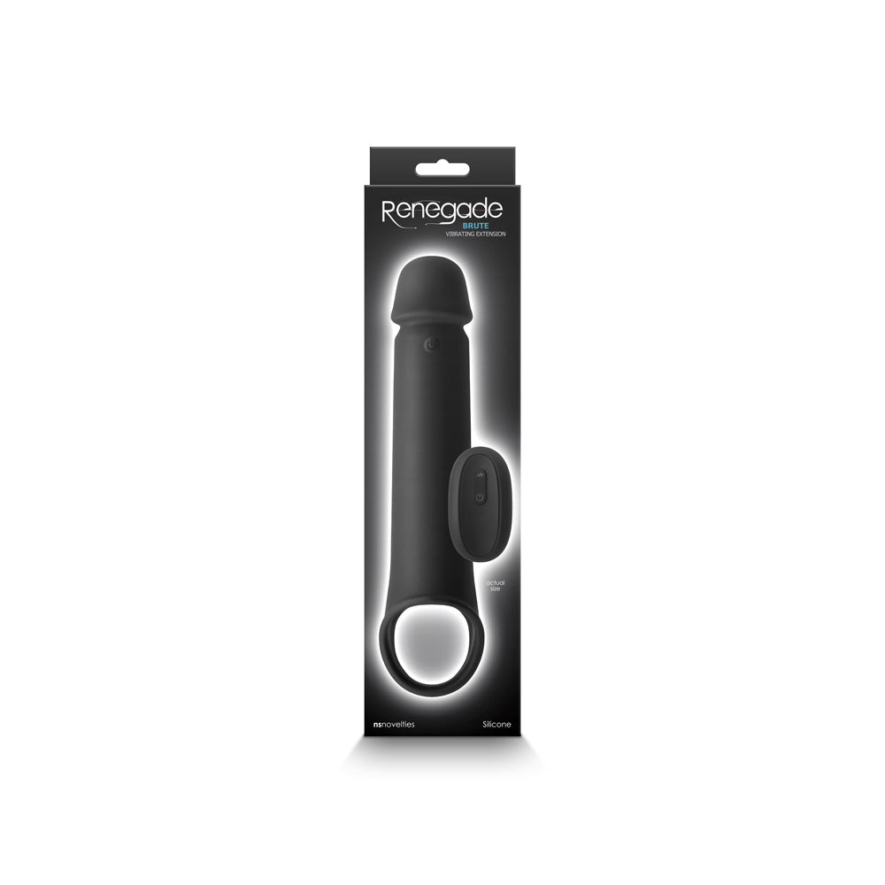 Renegade Brute Black | 657447104534 | Discreet Personal Wellness