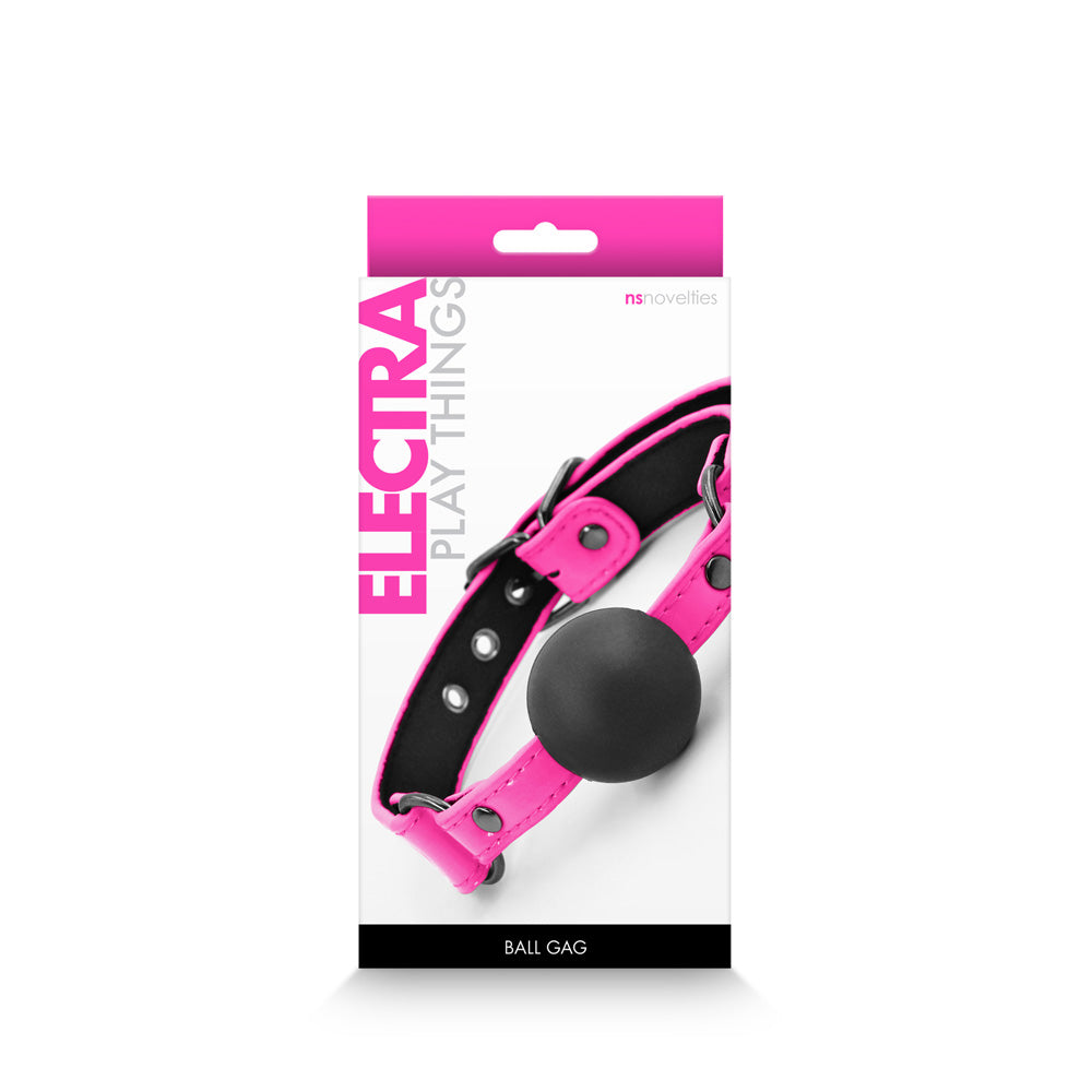 Electra Ball Gag Pink | 657447105197 | Discreet Personal Wellness